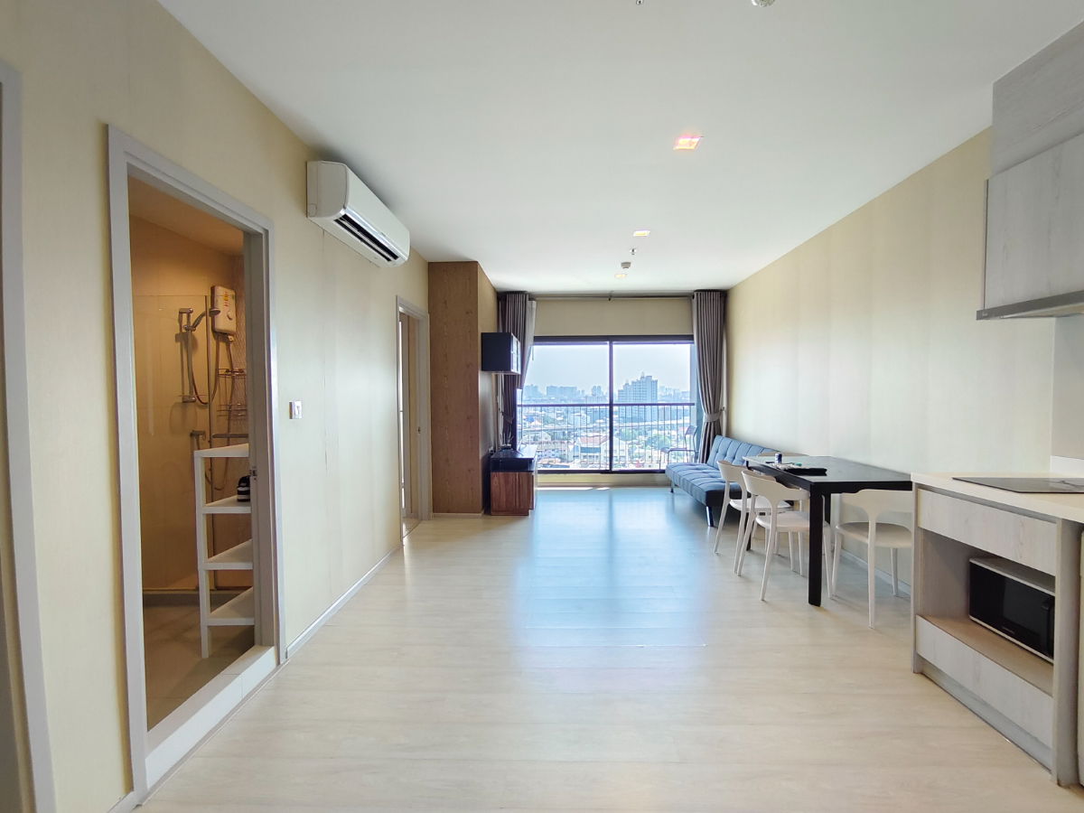 Life Sukhumvit 48, 2 bedrooms, 2 bathrooms, 60 sq m., 14th floor, Building S, rent 28,000/month, call/Line 0636262722