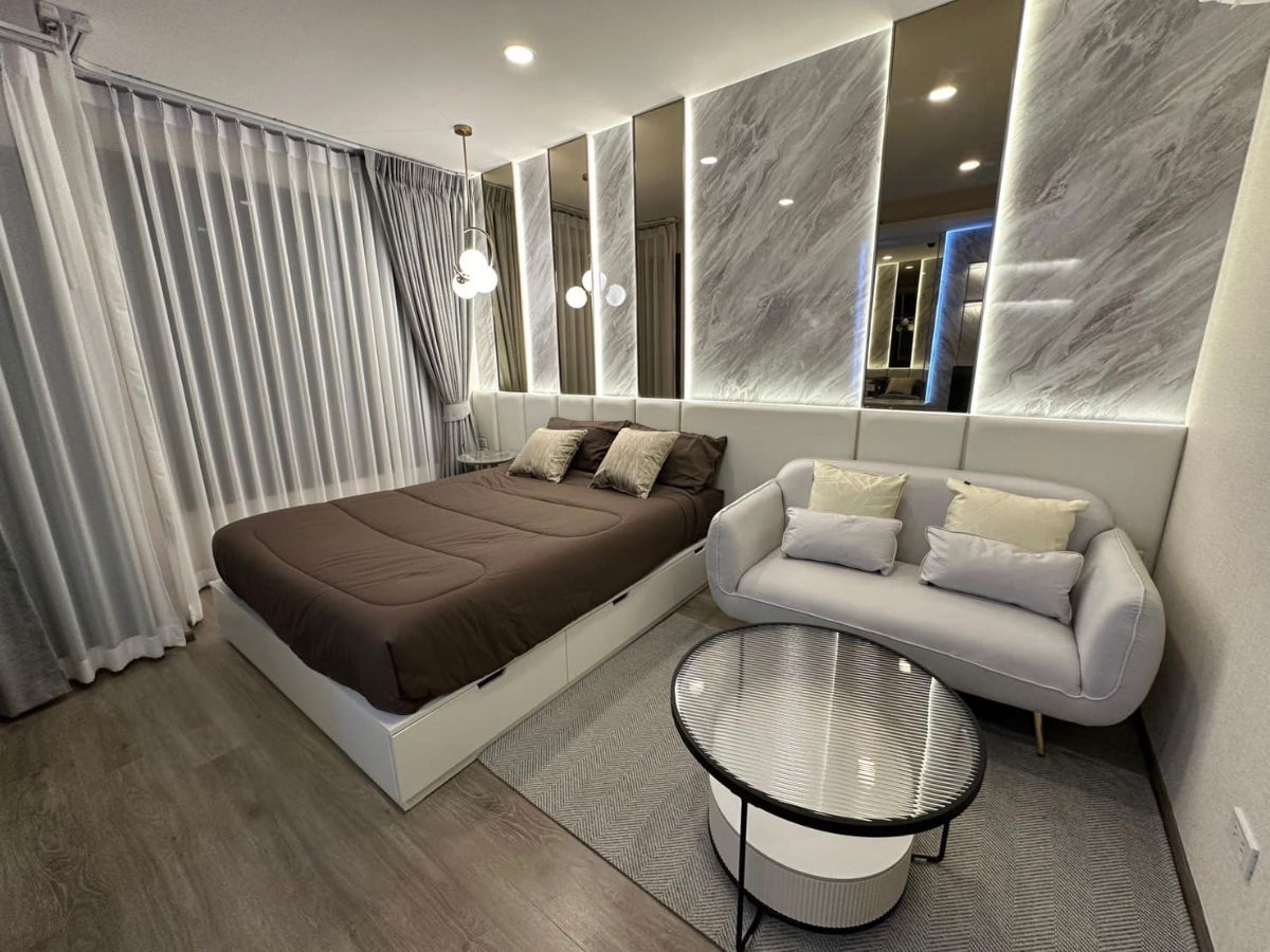 🎈#PT2312_040🎈💥Urgent💥 Guaranteed availability! Click quickly before it's gone‼️ For Rent 22k.🔥🔥 Soho Bangkok Ratchada Condo