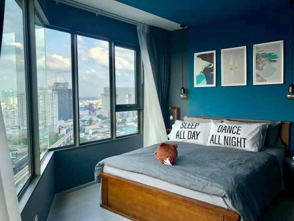 🏙️✨ Ready to Move In – Rare Unit – Panorama Bedroom View 🚇 MRT Phahon Yothin 💸 For Rent: 24,000 THB/month | Property ID: RS4518