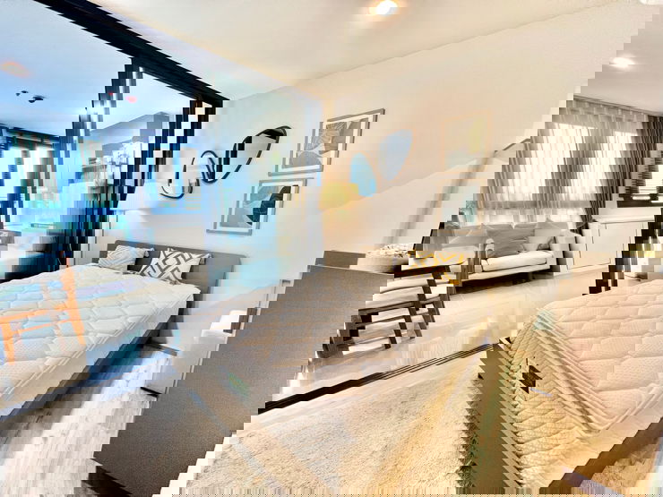 🔥BEST PRICE 16K🔥XT Huaikwang (1Bed 1Bath) Full furnished 30 Sqm. Rent 16,000/month▫️Line: @sanhaproperty📲095-6922871