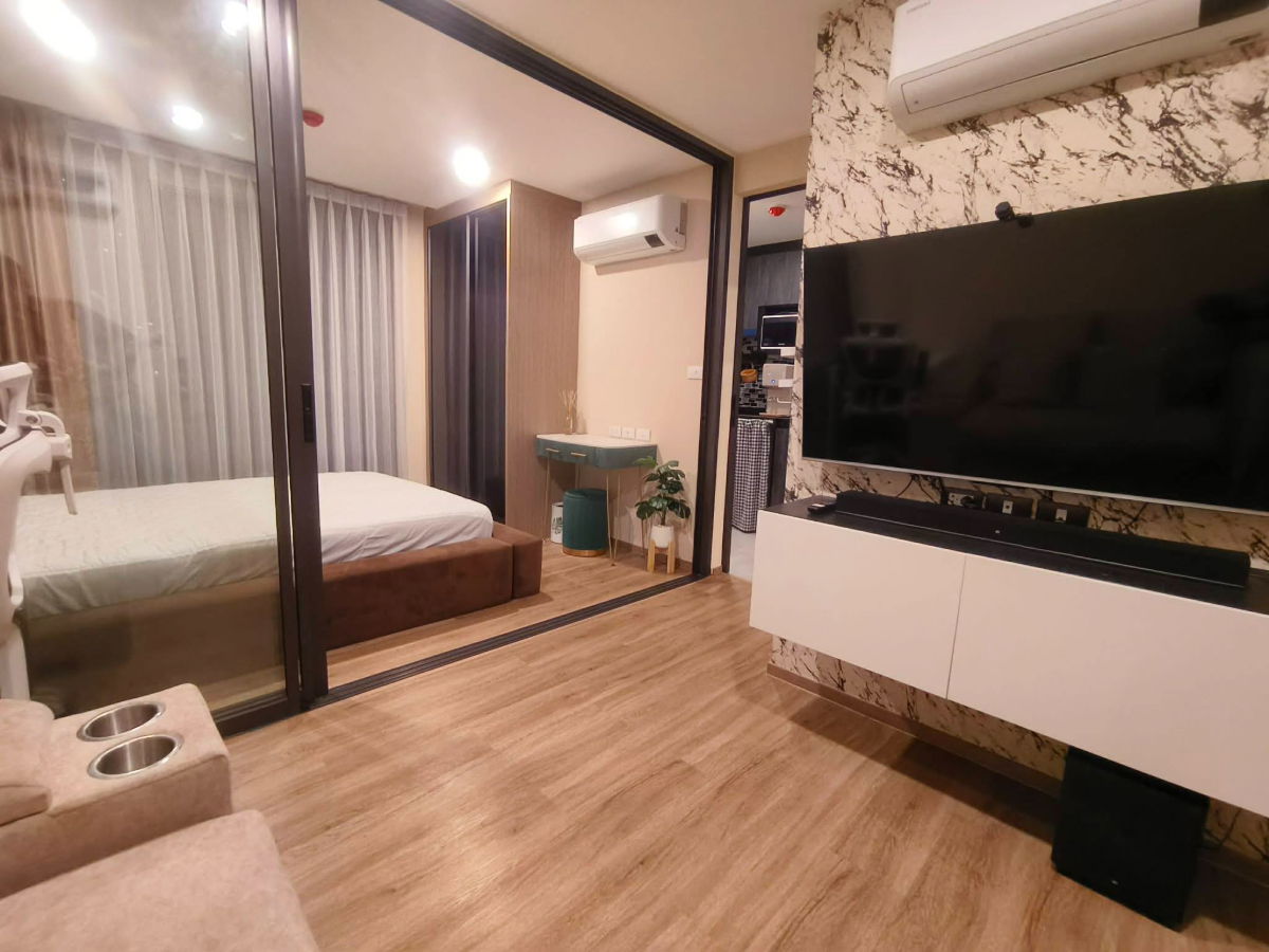 出租公寓 CYBIQ RAMA 9-RAMKHAMHAENG 24 1 号楼 7 楼，1 间卧室，房间面积 26 平方米