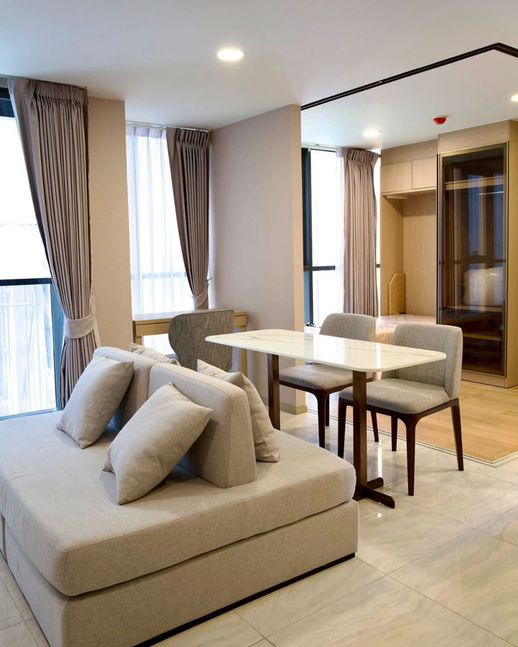 วาลเด้น อโศก 2B2B ชั้น 4 49 ตร.ม เช่า 35,000 บาท/เดือน พร้อมเข้าอยู่