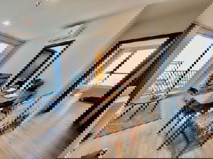 🔥BEST PRICE 30K🔥XT Huaikwang (2Bed 2Bath) Full furnished 54 Sqm. Rent 30,000/month▫️Line: @sanhaproperty📲095-6922871