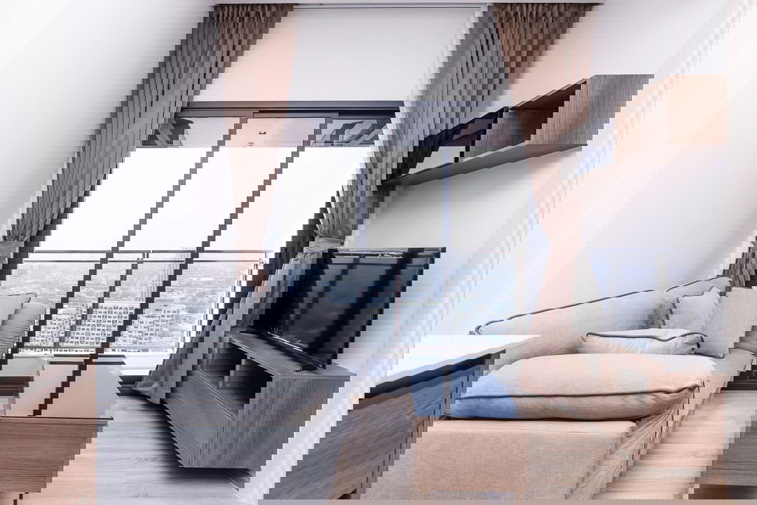 🌆 For Rent: THE LINE Phahon - Pradipat | Just 550 m. to BTS Saphan Khwai | High Floor + Stunning City View @90condo 🌃