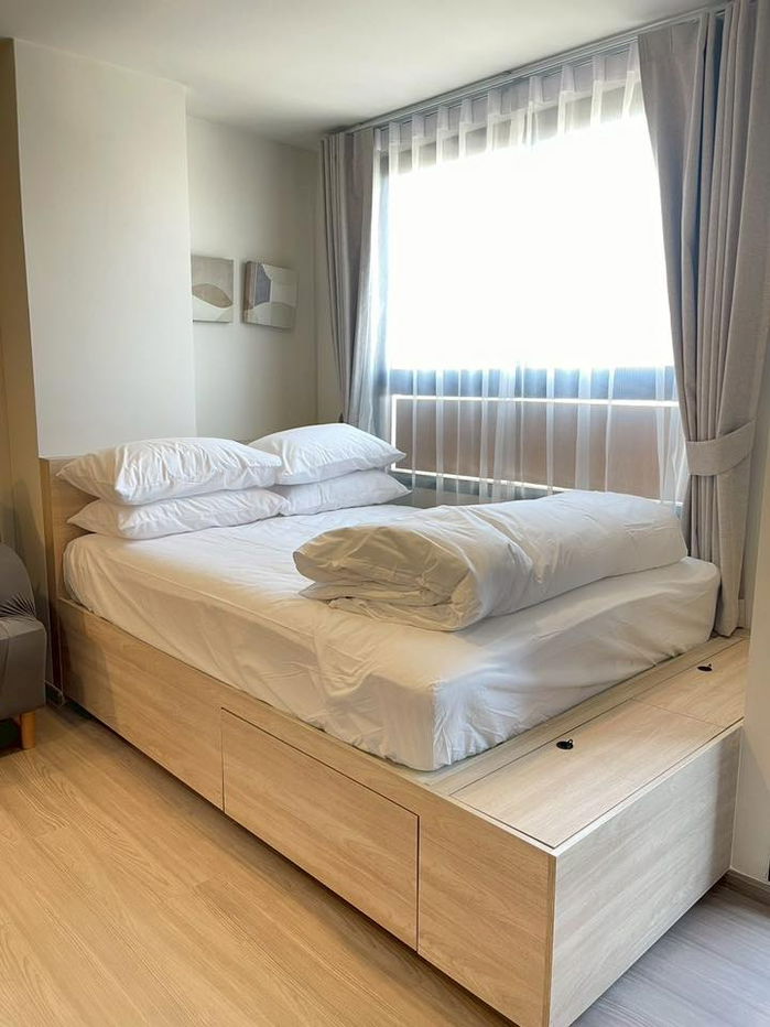 ✨ Condo for Rent: The Muve Sukhumvit 107, 25 sq m, 7th floor, with washing machine. Only 12,000 THB. 🏡💖