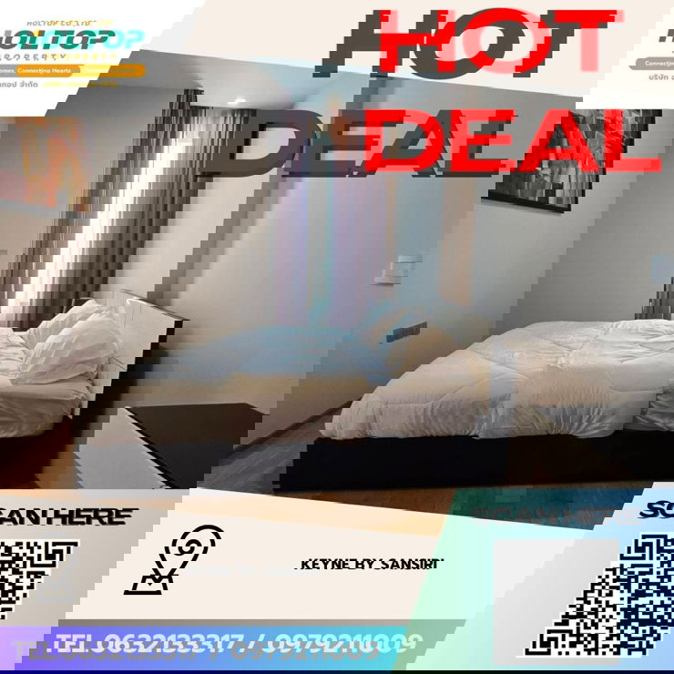 #Z3989💥 060169🔥 Condo for Rent: Keyne by Sansiri