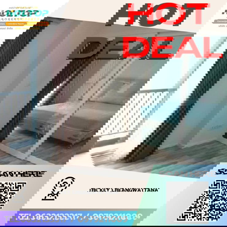 #Z3993💥 060169 🔥 Condo for Rent: The Key Chaengwattana