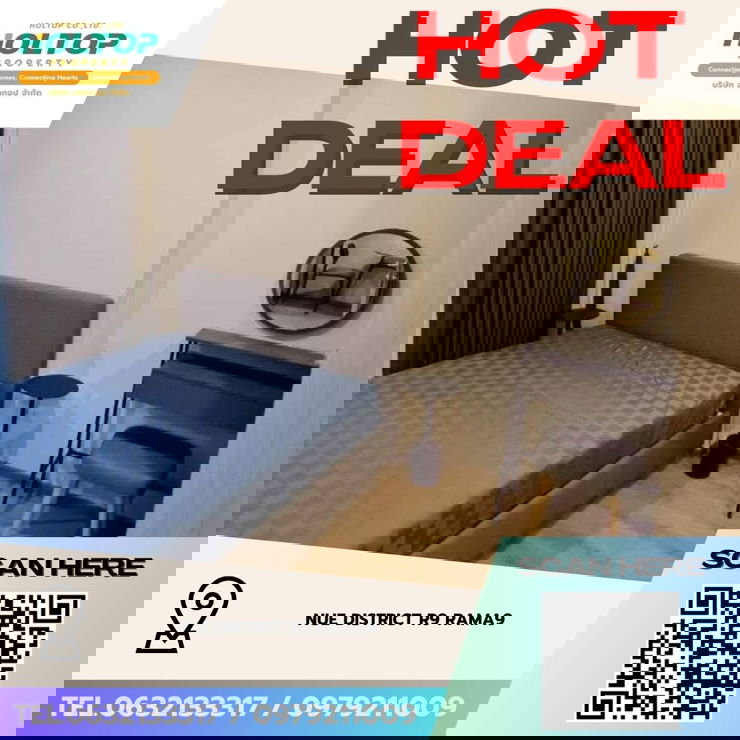 #Z4012💥 070169 🔥 Condo for Rent: Nue District R9 Rama 9