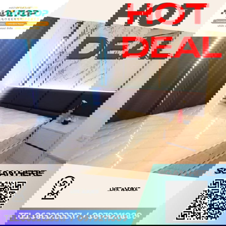 #Z3988💥 060169 🔥 Condo for Rent: Life Asoke