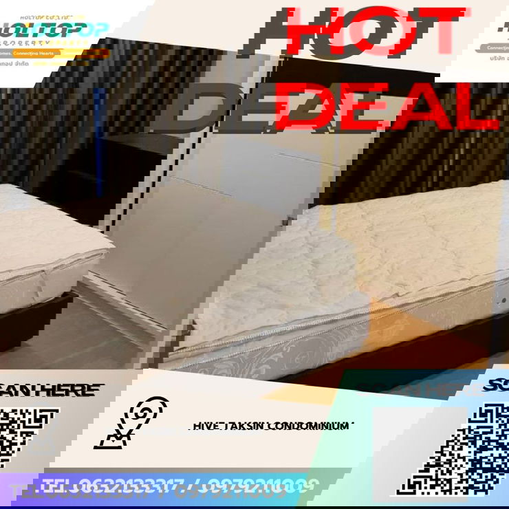 #Z3999💥 060169 🔥 Condo for Rent: Hive Taksin Condominium